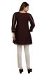 Designer Coffee Color Short Length Kurti Regular Fit for Casual Outings Sizes S XL Manufacturers  in Delhi