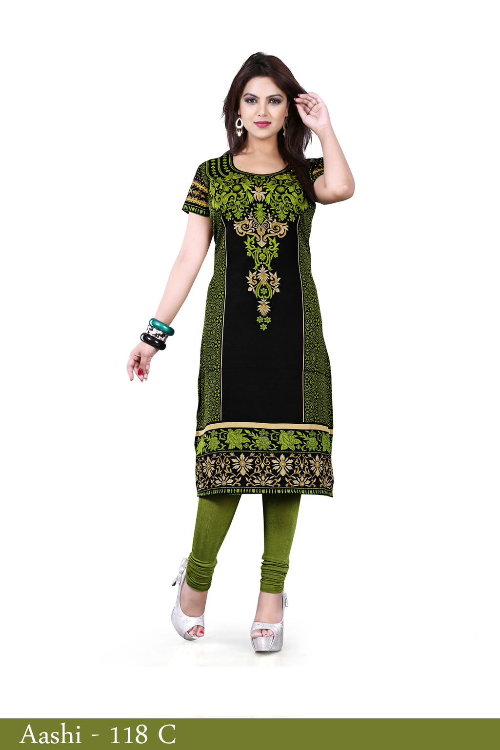 Buy online Black Colored Straight Kurta from Kurta Kurtis for Women by  Svenja for ₹749 at 88% off | 2024 Limeroad.com